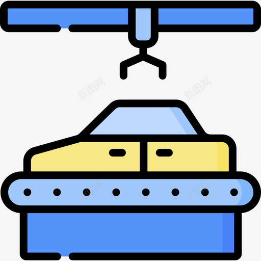 装配线制造47线颜色svg_新图网 https://ixintu.com 装配线 制造 颜色