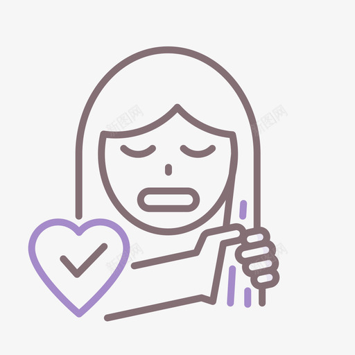 头发上瘾4线性颜色svg_新图网 https://ixintu.com 头发 上瘾 线性 颜色