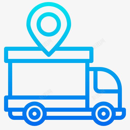 卡车导航和地图1坡度svg_新图网 https://ixintu.com 卡车 导航 地图 坡度