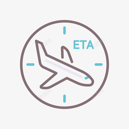航班时间航空公司1线颜色svg_新图网 https://ixintu.com 航班 时间 航空公司 颜色