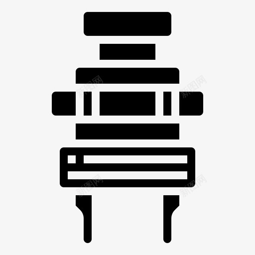 电源开关电子元件8字形svg_新图网 https://ixintu.com 电源 开关 电子元件 字形