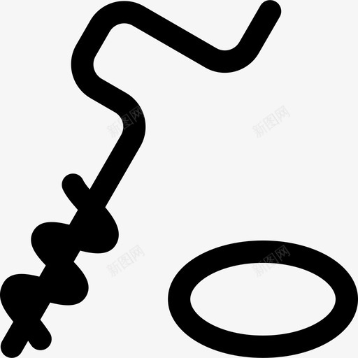 钻头冬季102线性svg_新图网 https://ixintu.com 钻头 冬季 线性