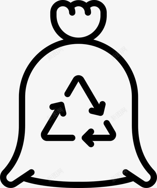 垃圾箱垃圾桶4线性svg_新图网 https://ixintu.com 垃圾箱 垃圾桶 线性