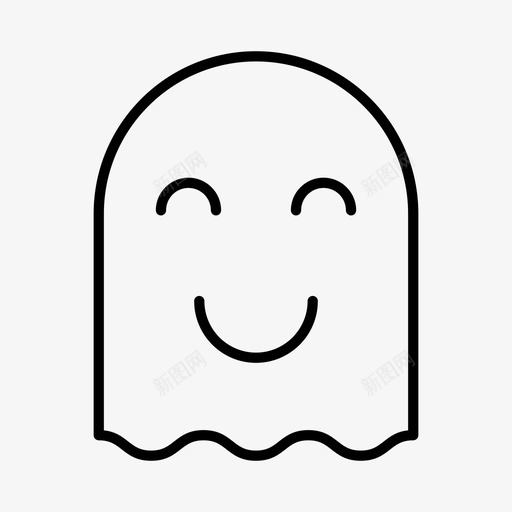 鬼魂所有圣徒前夜庆祝svg_新图网 https://ixintu.com 鬼魂 所有 圣徒 前夜 庆祝 万圣节 幽灵 不给 捣蛋