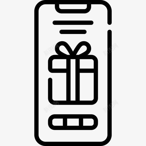 智能手机节礼日12线性svg_新图网 https://ixintu.com 智能 手机 节礼日 线性