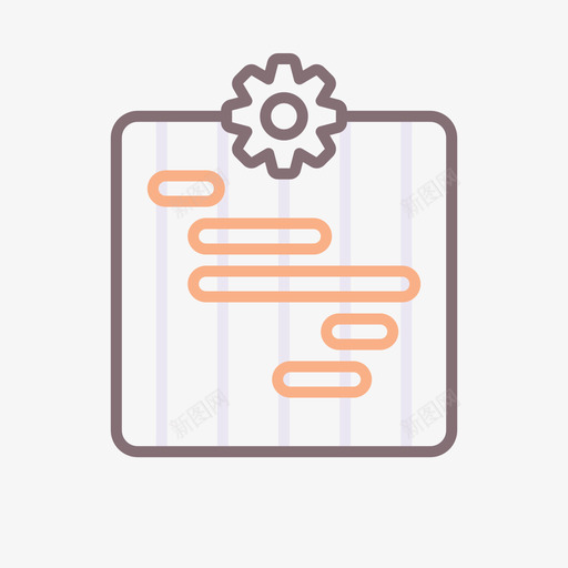 项目计划移动应用程序开发线性颜色svg_新图网 https://ixintu.com 项目 计划 移动 应用 程序开发 线性 颜色