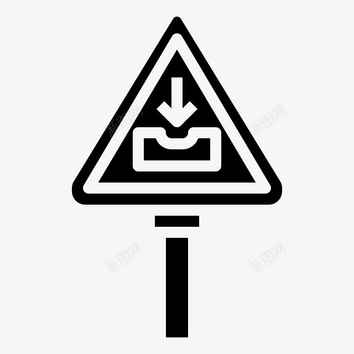 道路交通标志28填充svg_新图网 https://ixintu.com 道路 交通标志 填充