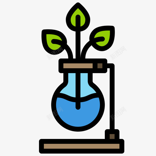 植物居家40线性颜色svg_新图网 https://ixintu.com 植物 居家 线性 颜色