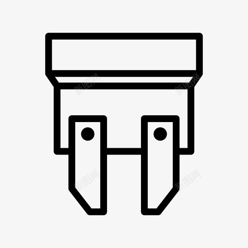 保险丝汽车发动机24线性svg_新图网 https://ixintu.com 保险丝 汽车 发动机 线性