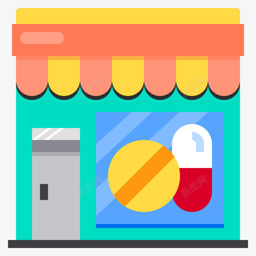 药房45号店公寓svg_新图网 https://ixintu.com 药房 45号店 公寓