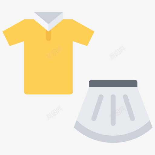 制服网球9平底鞋svg_新图网 https://ixintu.com 制服 网球 平底