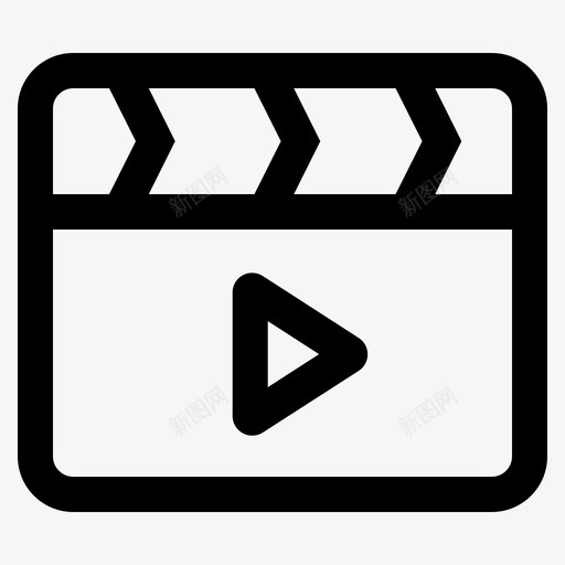 电影电子多媒体svg_新图网 https://ixintu.com 电影 电子 多媒体 视频