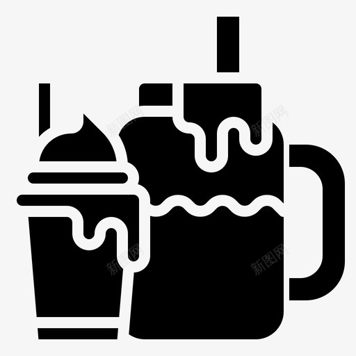 冰沙喝28杯加满svg_新图网 https://ixintu.com 冰沙 28杯 加满