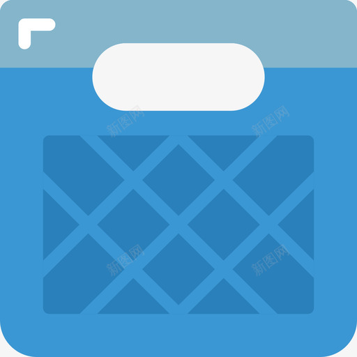 板条箱塑料制品3扁平svg_新图网 https://ixintu.com 板条 塑料制品 扁平