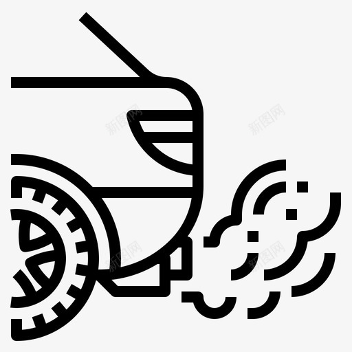 排气管汽车维修62外形图svg_新图网 https://ixintu.com 排气管 汽车维修 外形 形图