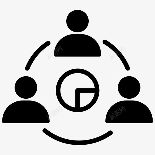 分析业务团队svg_新图网 https://ixintu.com 团队 分析 业务 人员