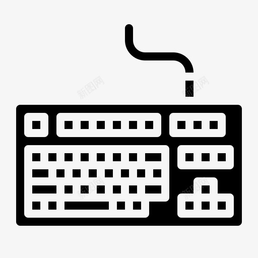键盘图形设计171字形svg_新图网 https://ixintu.com 键盘 图形设计 字形