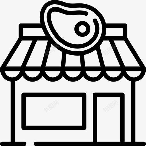 肉店屠夫22直系svg_新图网 https://ixintu.com 卖肉 屠夫 直系 肉店