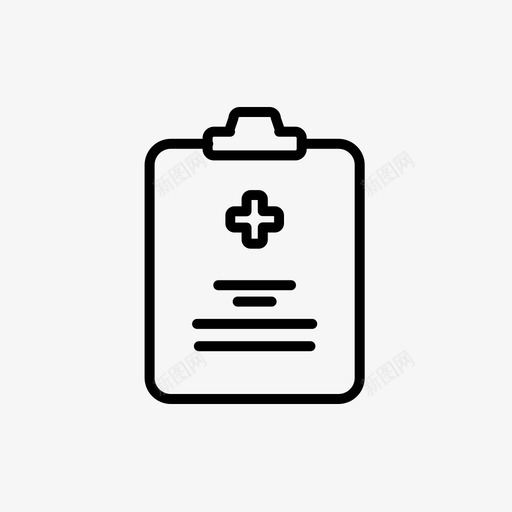 病历健康医院svg_新图网 https://ixintu.com 病历 医院 健康 医疗 报告 大纲