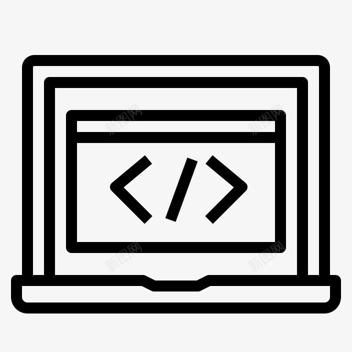 网络编码在线商务9线性svg_新图网 https://ixintu.com 网络 编码 在线 商务 线性