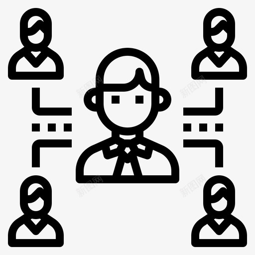 网络商业战略43线性svg_新图网 https://ixintu.com 网络 商业 战略 线性