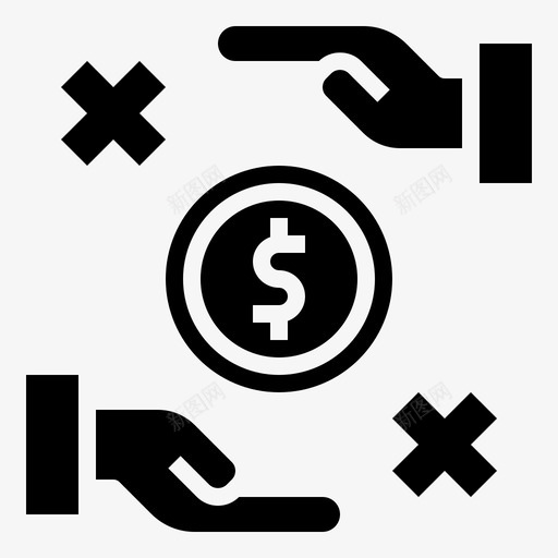 贿赂政治10填充svg_新图网 https://ixintu.com 贿赂 政治 填充