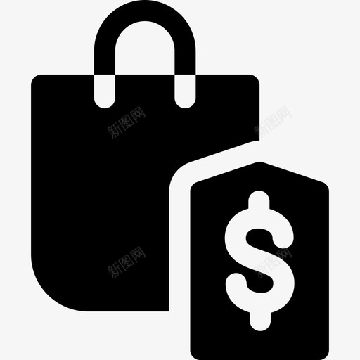 价格标签网上购物75填充svg_新图网 https://ixintu.com 价格 标签 网上购物 填充