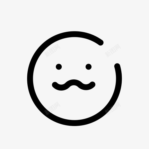 笑脸可爱表情svg_新图网 https://ixintu.com 笑脸 可爱 表情 情感 感觉