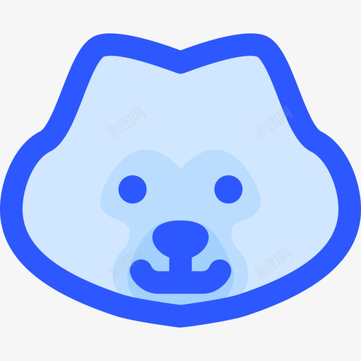狗狗品种2蓝色svg_新图网 https://ixintu.com 品种 蓝色