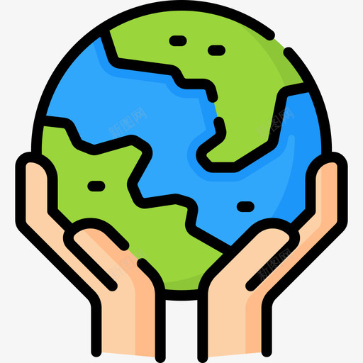 世界希望6线性颜色svg_新图网 https://ixintu.com 世界 希望 线性 颜色