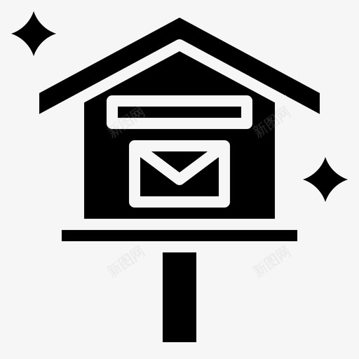 邮箱家庭和生活37填充svg_新图网 https://ixintu.com 邮箱 家庭 生活 填充