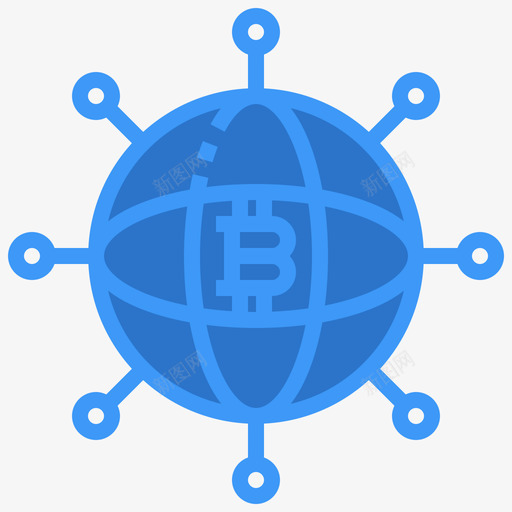 去中心化区块链和金融科技1扁平化svg_新图网 https://ixintu.com 中心化 区块 金融 科技 扁平化