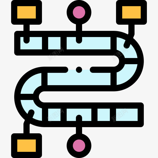 线性时间线图形设计师33svg_新图网 https://ixintu.com 线性 时间 图形 图形设计 设计师