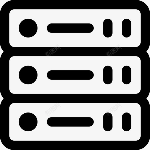 服务器计算机硬件36线性svg_新图网 https://ixintu.com 服务器 计算机 硬件 线性