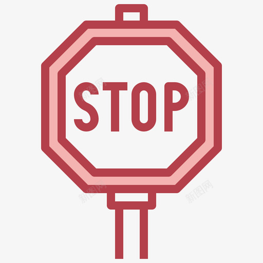 停车标志交通标志30红色svg_新图网 https://ixintu.com 停车 标志 交通标志 红色
