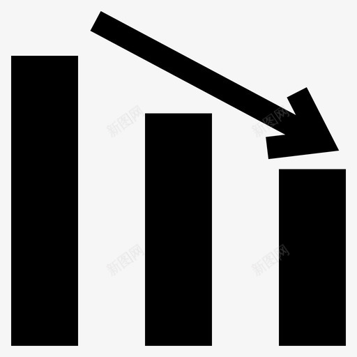 图表分析向下当前经济svg_新图网 https://ixintu.com 图表 分析 向下 当前 经济 指数 货币 支付 业务 字形