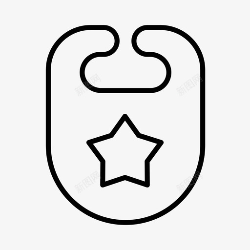 围嘴宝贝孩子svg_新图网 https://ixintu.com 孩子 围嘴 宝贝 婴儿 幼儿
