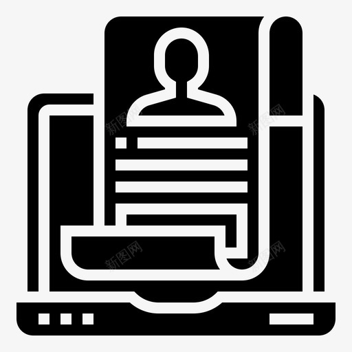 犯罪数据库信息svg_新图网 https://ixintu.com 犯罪 数据库 信息 笔记本 电脑 个人资料 法律 司法 字形