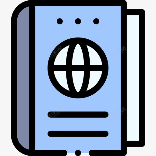 护照冬季旅行21正色svg_新图网 https://ixintu.com 护照 冬季 旅行 正色