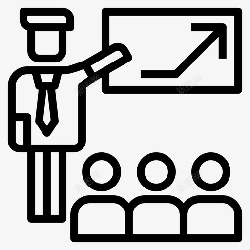 演示文稿商人经理svg_新图网 https://ixintu.com 演示 文稿 商人 经理 办公室 专业人员 团队 提纲