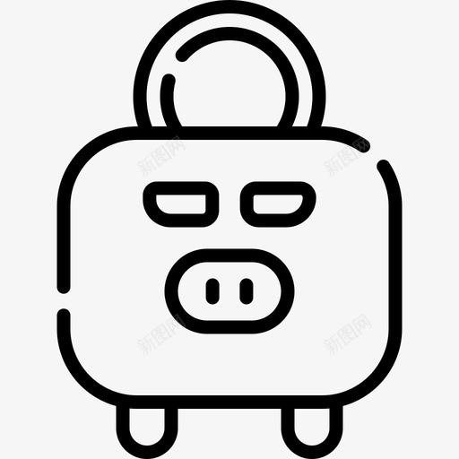 储蓄罐金融171直系svg_新图网 https://ixintu.com 储蓄罐 金融 直系