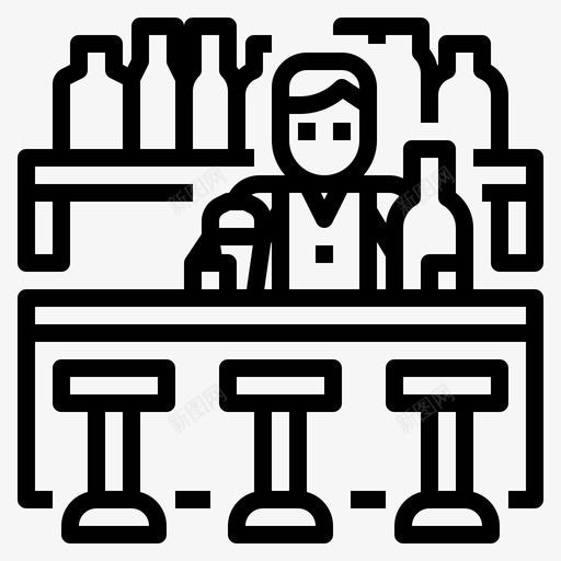 酒吧饮料33直系svg_新图网 https://ixintu.com 酒吧 饮料 直系