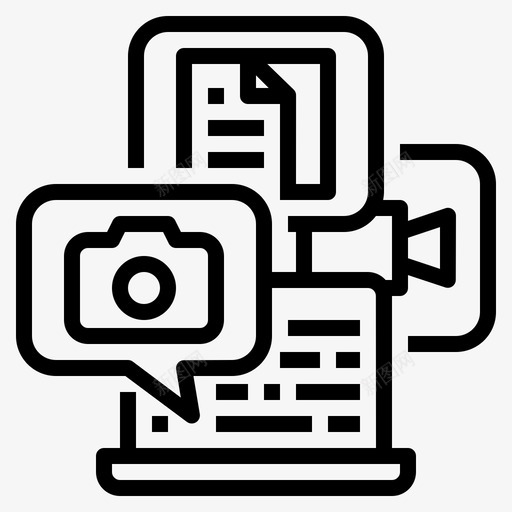 数字化数字化战略3线性化svg_新图网 https://ixintu.com 数字化 战略 线性化