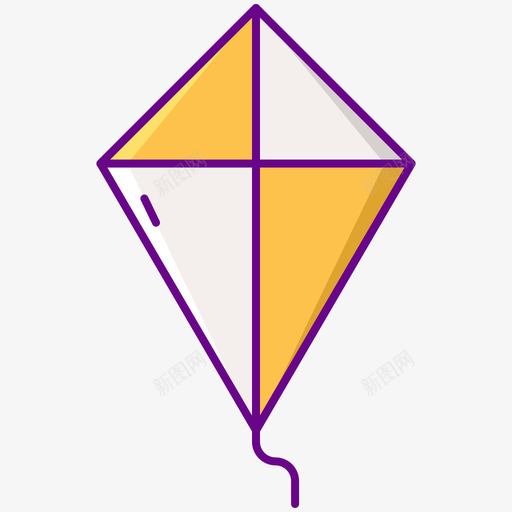 风筝热带55线形颜色svg_新图网 https://ixintu.com 风筝 热带 线形 颜色