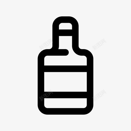 古龙水酒精瓶子svg_新图网 https://ixintu.com 古龙 酒精 瓶子 香水 理发店