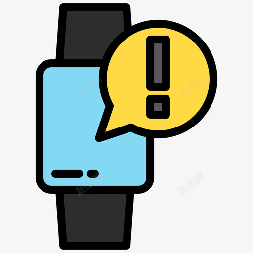 警报通知16线颜色svg_新图网 https://ixintu.com 警报 通知 颜色