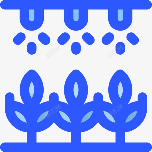 温室农业87蓝色svg_新图网 https://ixintu.com 温室 农业 蓝色