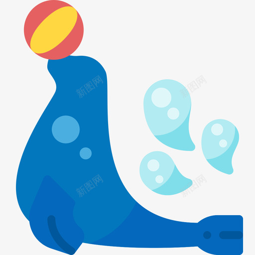 嘉年华54号扁平密封svg_新图网 https://ixintu.com 嘉年华 54号 扁平 密封
