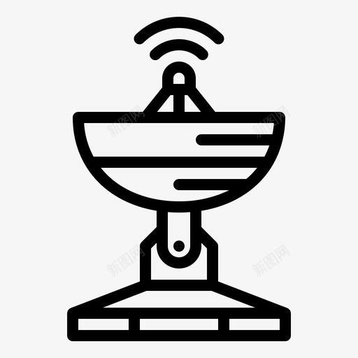 卫星天线通信互联网svg_新图网 https://ixintu.com 卫星 天线 通信 互联网 信号 太空 宇航员