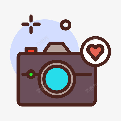 爱照片视频1线性颜色svg_新图网 https://ixintu.com 照片 视频 线性 颜色